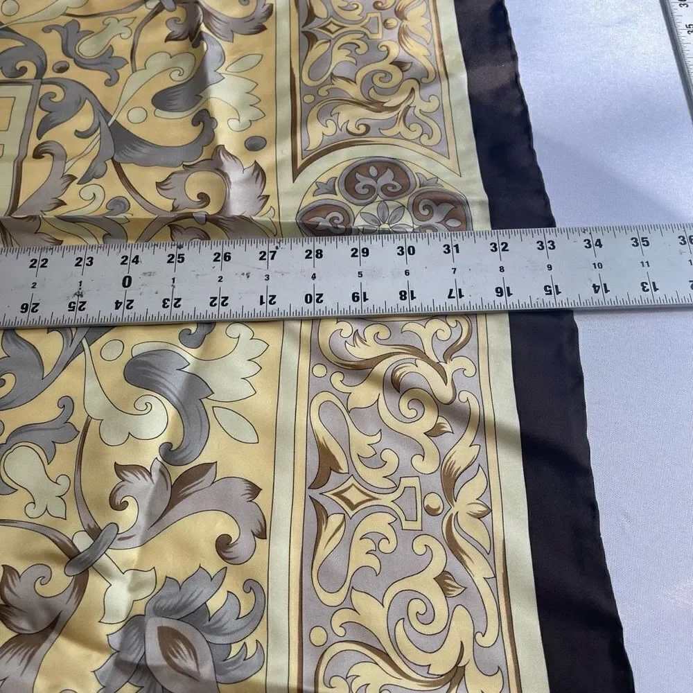 Carlisle Designer Paisley VTG Silk Scarf